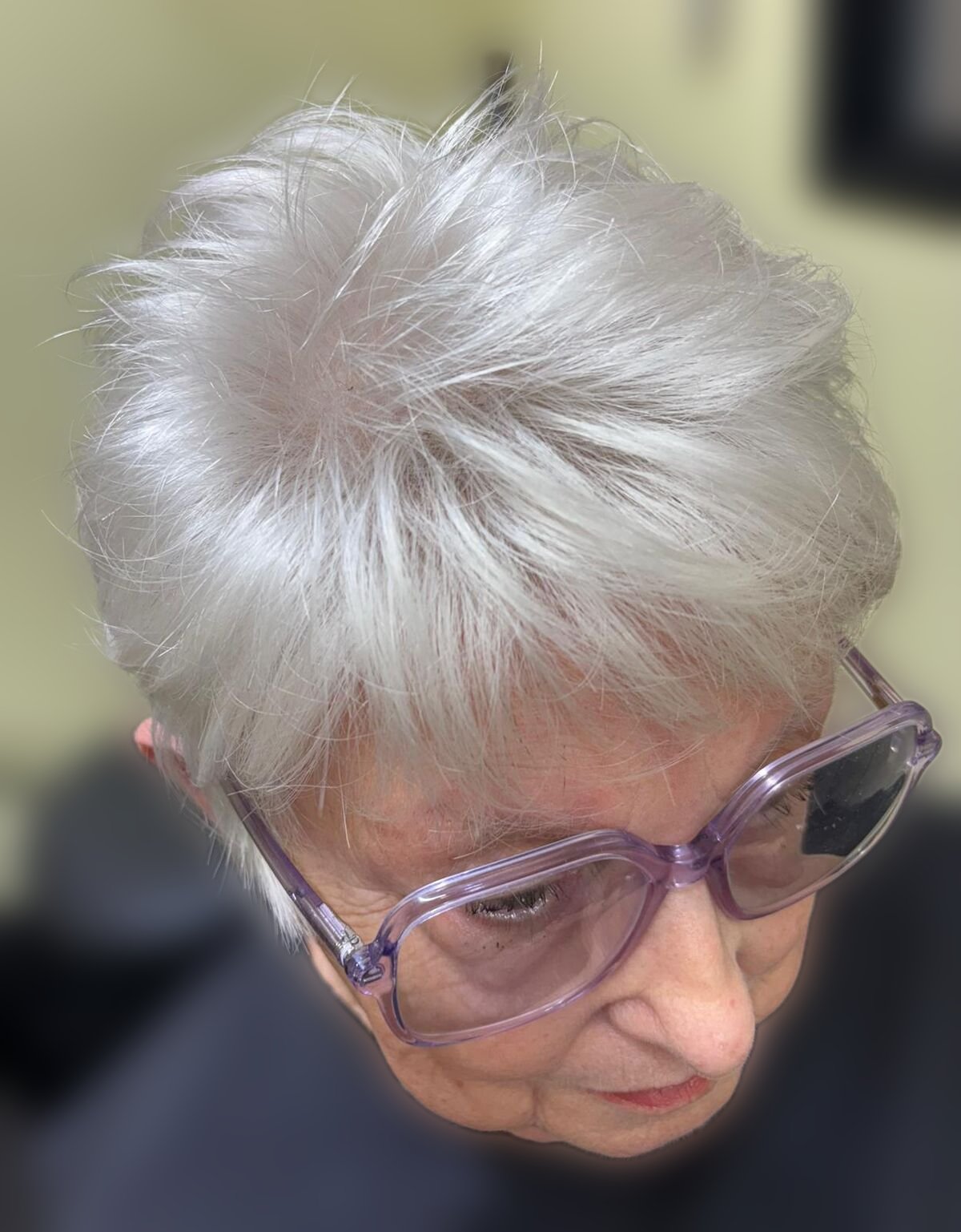 Synthetic Hair Result